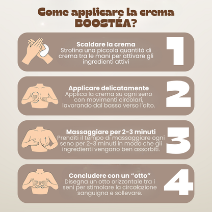 BOOSTÉA - Crema al cocco