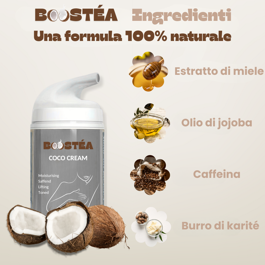 BOOSTÉA - Crema al cocco